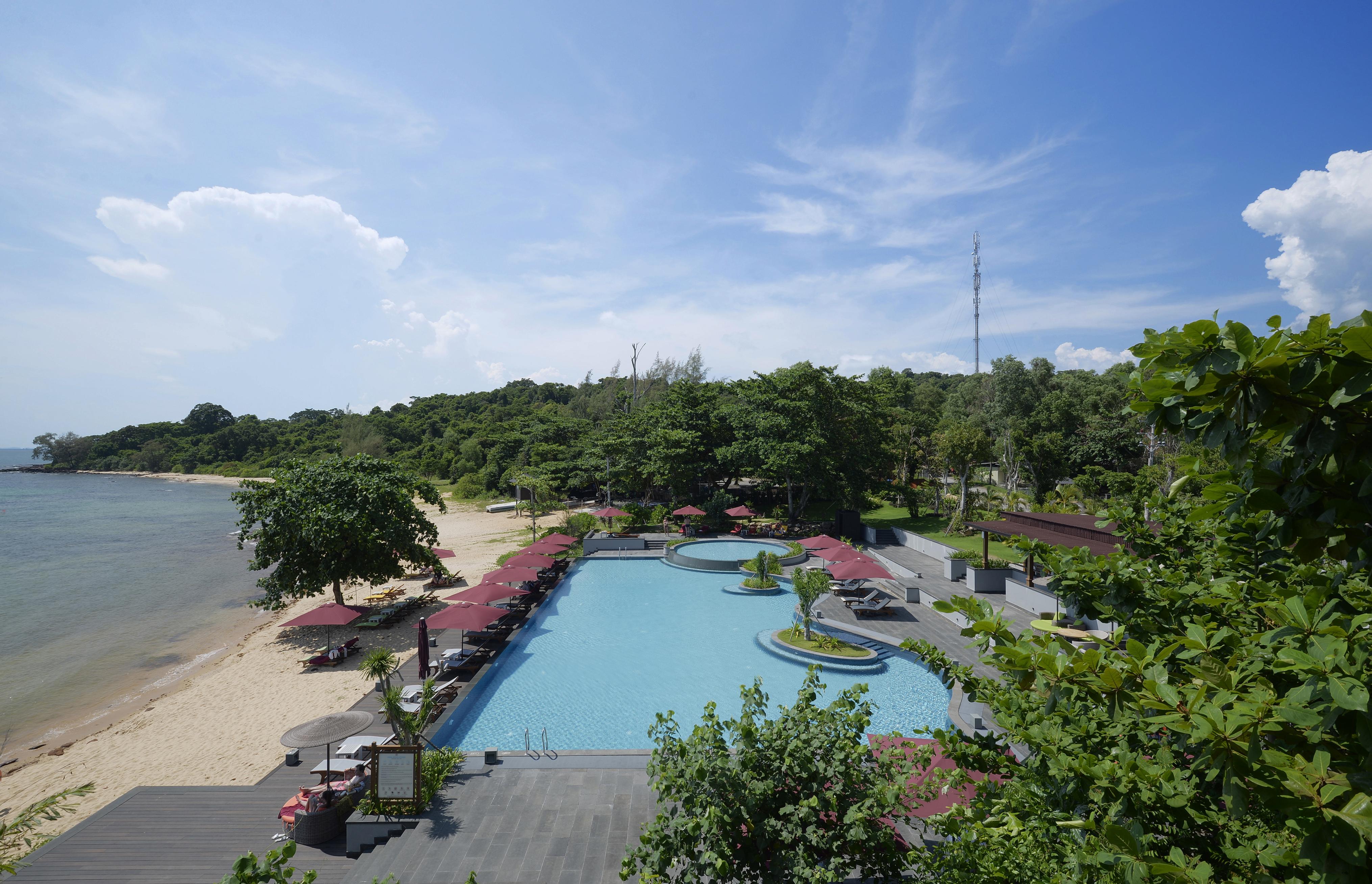 Отель Nam Nghi Coral Peninsula Дуонг-Донг Экстерьер фото